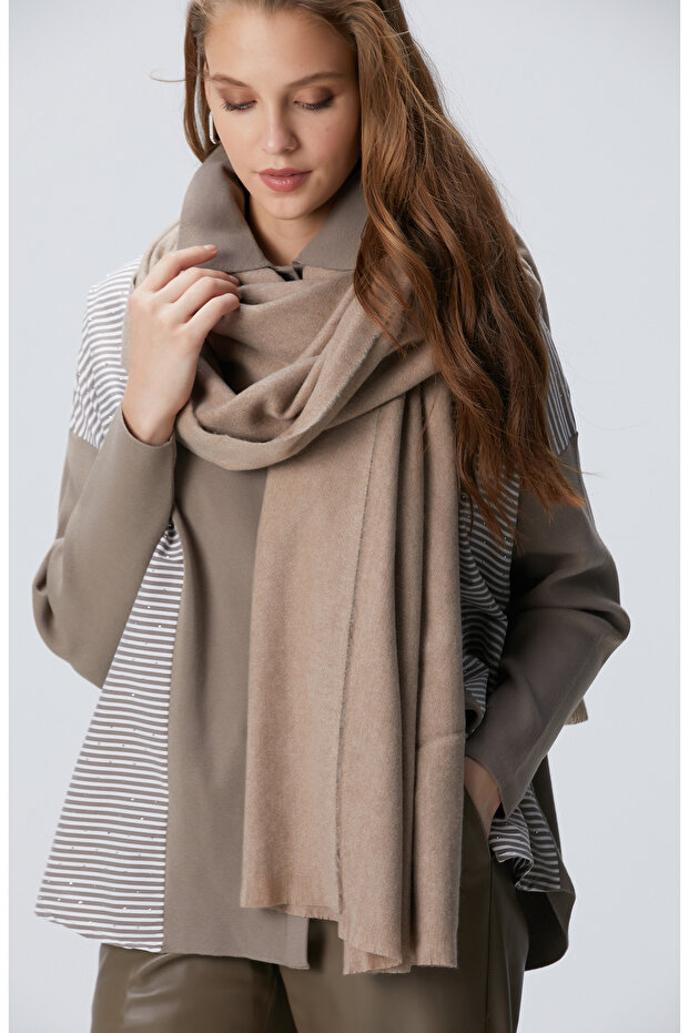 Vizon Unisex Şal - 4