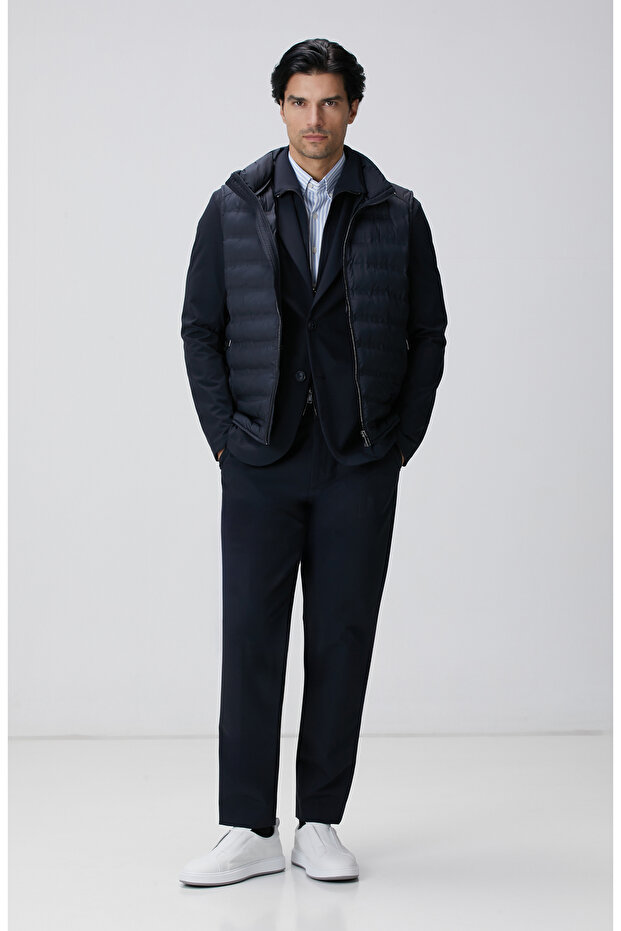 N-Tech Lacivert Pantolon - 1