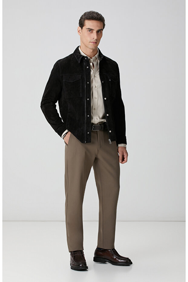 Bej Lyocell Gömlek - 3