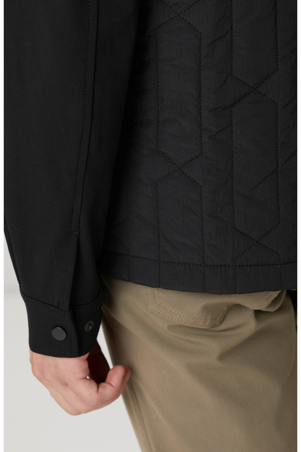 N-Tech Siyah Dış Gömlek - 7