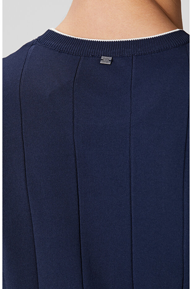 Lacivert Triko Kazak - 7