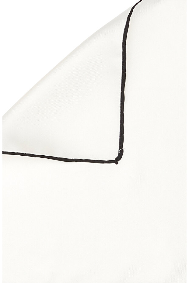 Beyaz İpek Mendil - 2