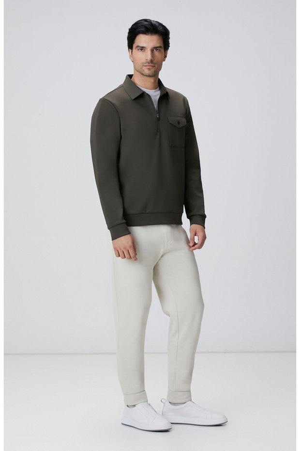 N-Tech Haki Sweatshirt - 4