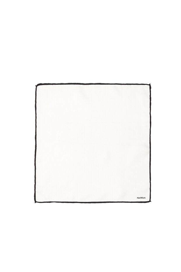 Beyaz İpek Mendil - 1