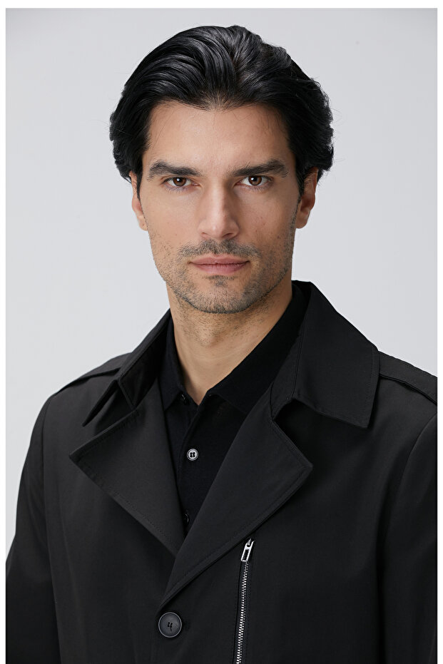 Siyah Kuşaklı Pardösü - 6