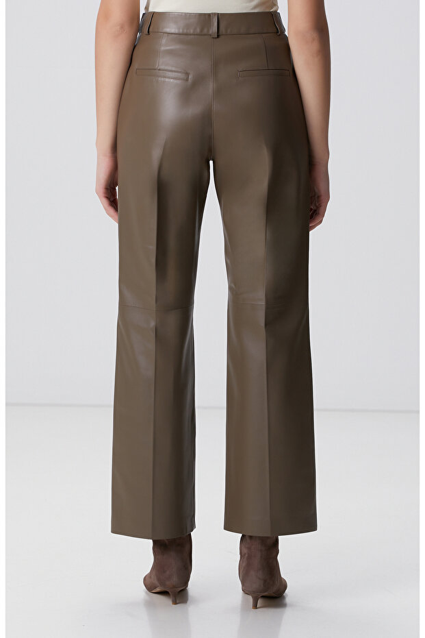 Vizon Deri Pantolon - 5