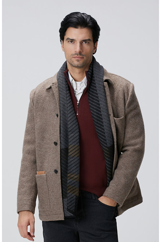 Renkli Erkek Atkı - 5