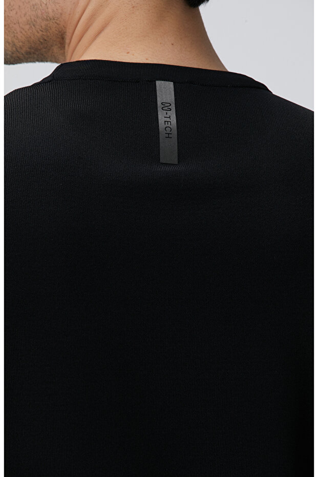 N-Tech Siyah Jakarlı Kazak - 7