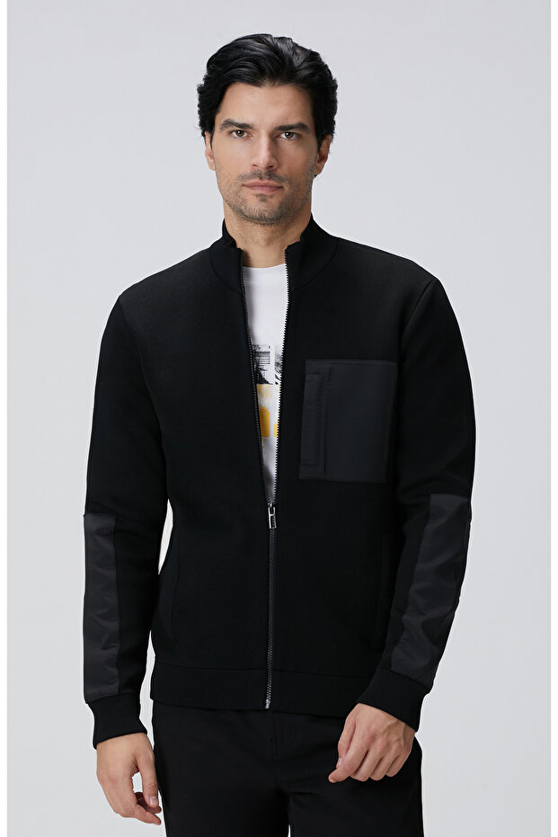 N-Tech Siyah Triko Mont - 1