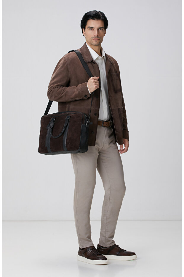 Ekru Çizgili Gömlek - 3