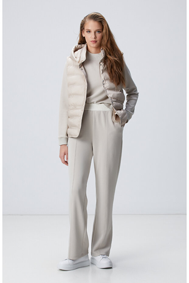 Taş Modal Karışımlı Sweatshirt - 3