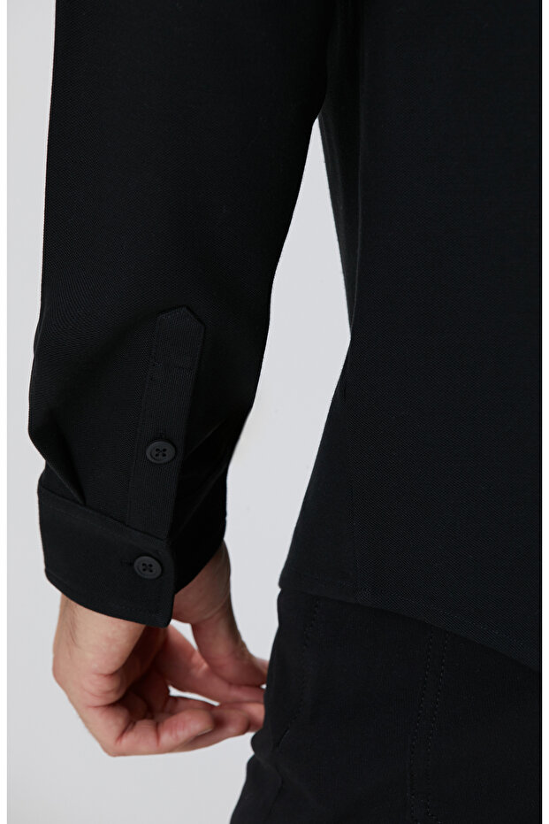 N-Tech Siyah Gömlek - 8