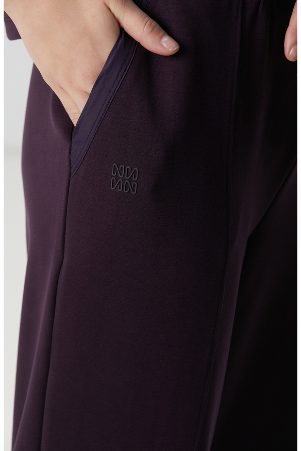 Mor Modal Karışımlı Eşofman - 6