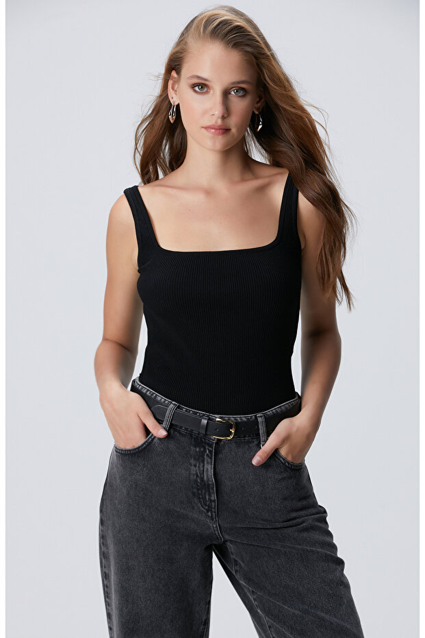 Siyah Triko Atlet - 1