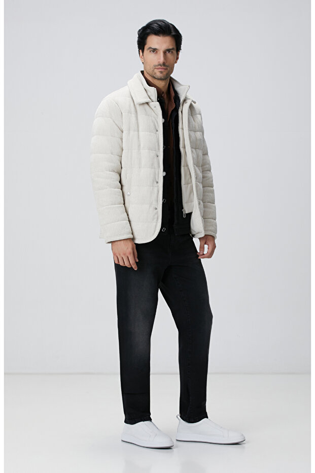 Siyah Denim Mont - 3