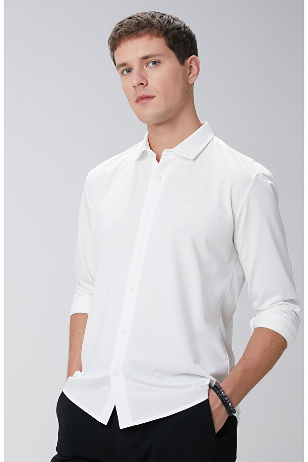 Kırık Beyaz Gömlek - 2