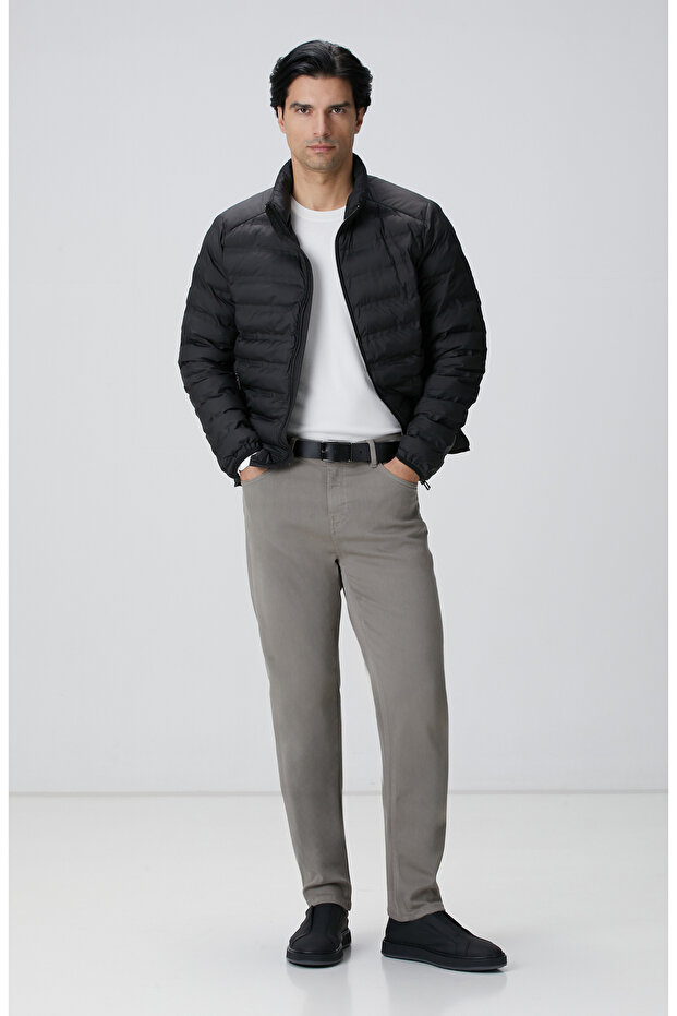 Açık Haki Denim Pantolon - 1