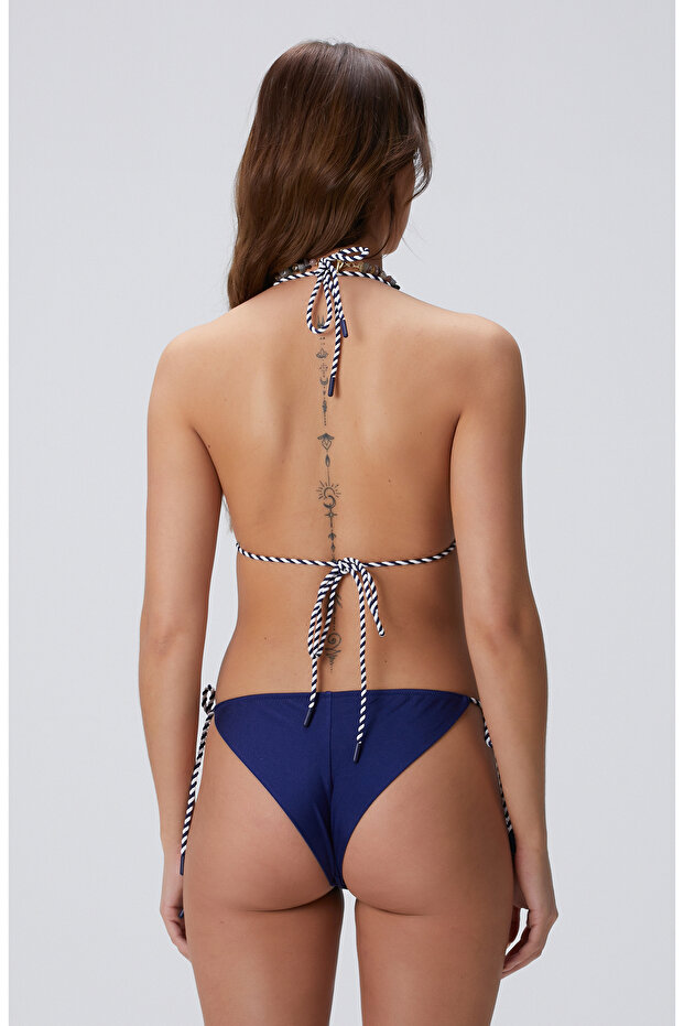 Lacivert Bikini Üstü - 5