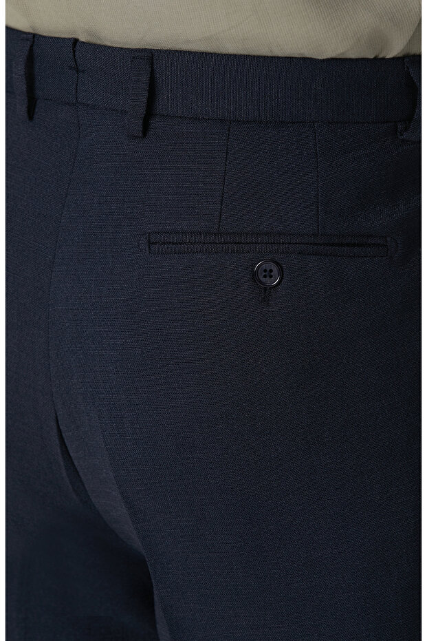 Lacivert Pantolon - 5