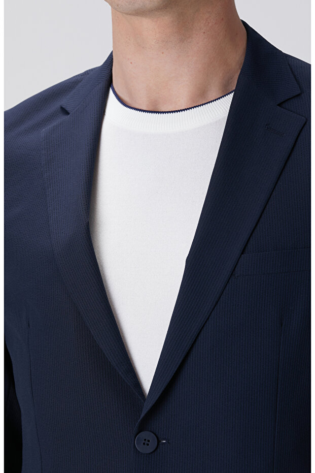 N-Tech Lacivert Ceket - 6