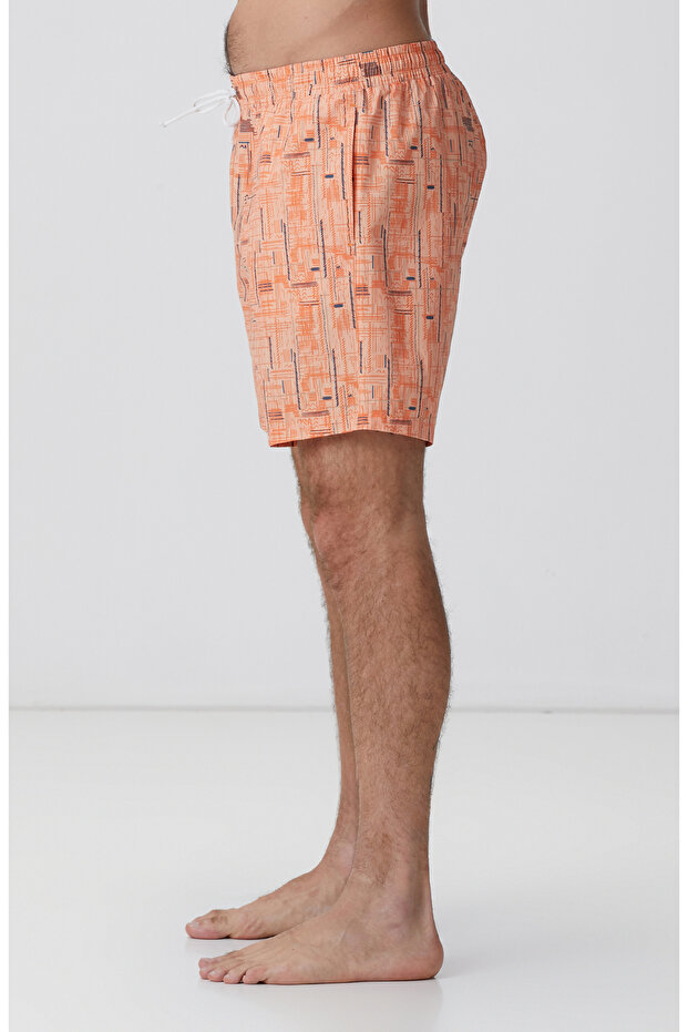 Turuncu Baskılı Mayo - 3