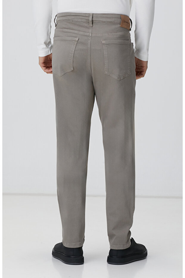 Açık Haki Denim Pantolon - 3