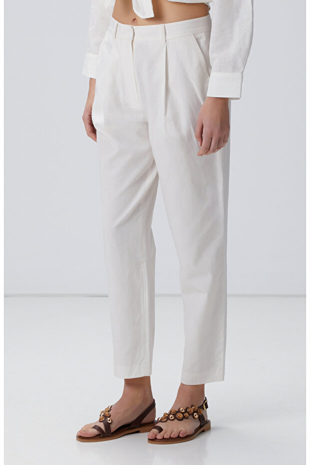 Kırık Beyaz Pantolon - 2