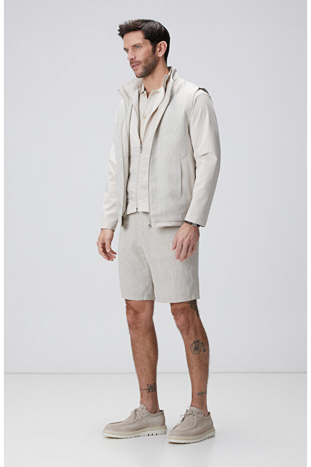 N-Tech Naturel Keten Mont - 5