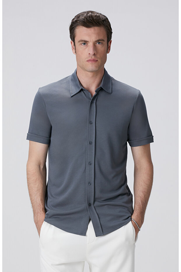 Antrasit Gömlek - 1