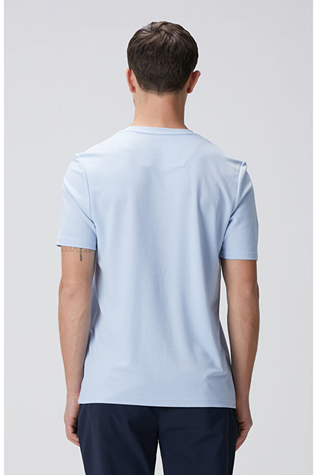 Açık Mavi T-shirt - 5