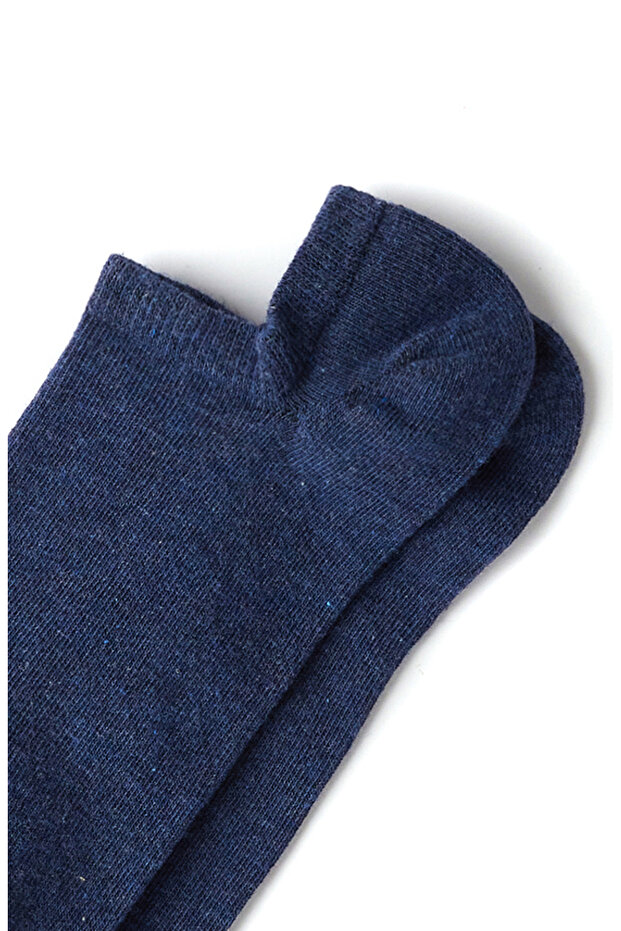 Beyaz Indigo Bambu Erkek 2li Çorap Seti - 2