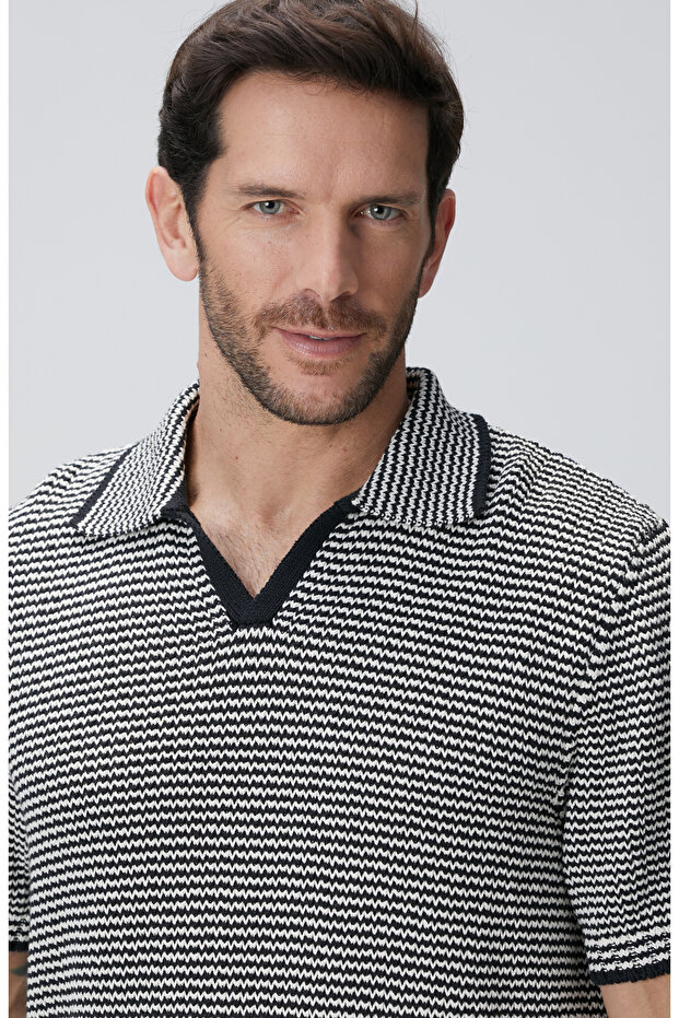 Siyah Triko Kazak - 6