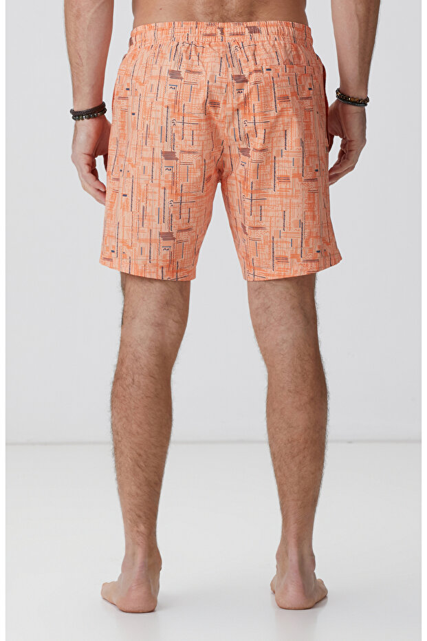 Turuncu Baskılı Mayo - 4