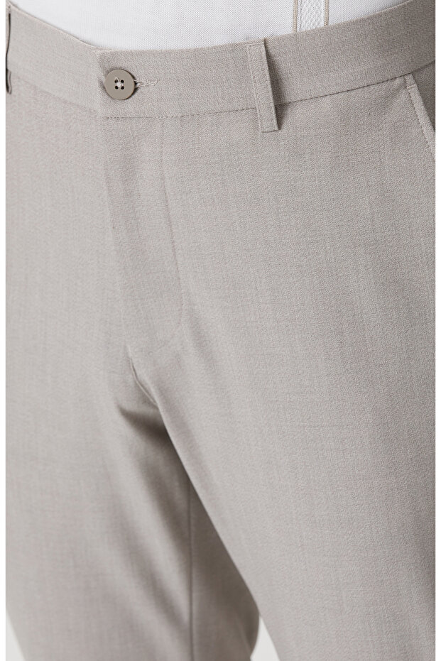 Açık Bej Pantolon - 4