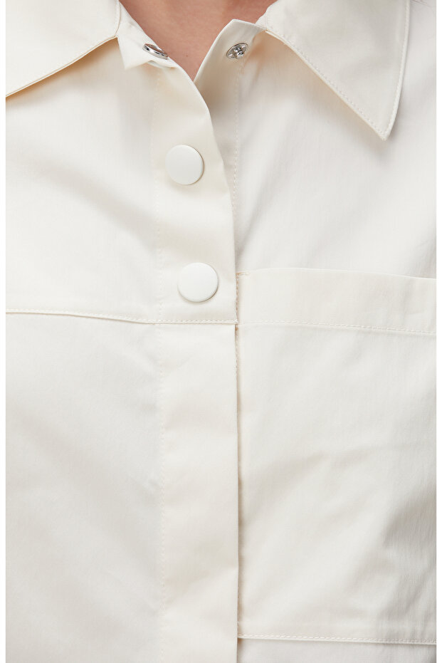 Kırık Beyaz N-Tech Gömlek - 6