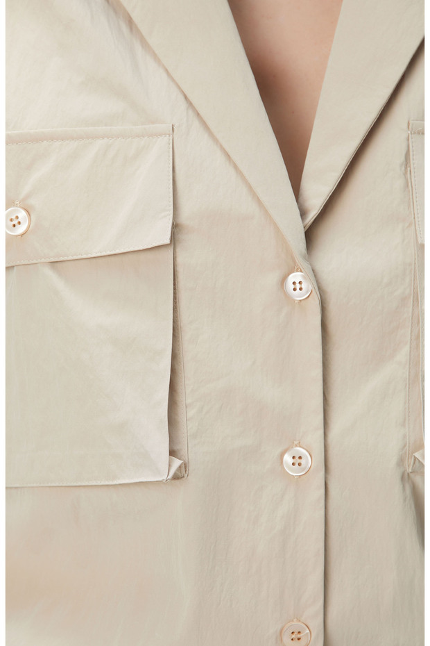 N-Tech Bej Gömlek - 6