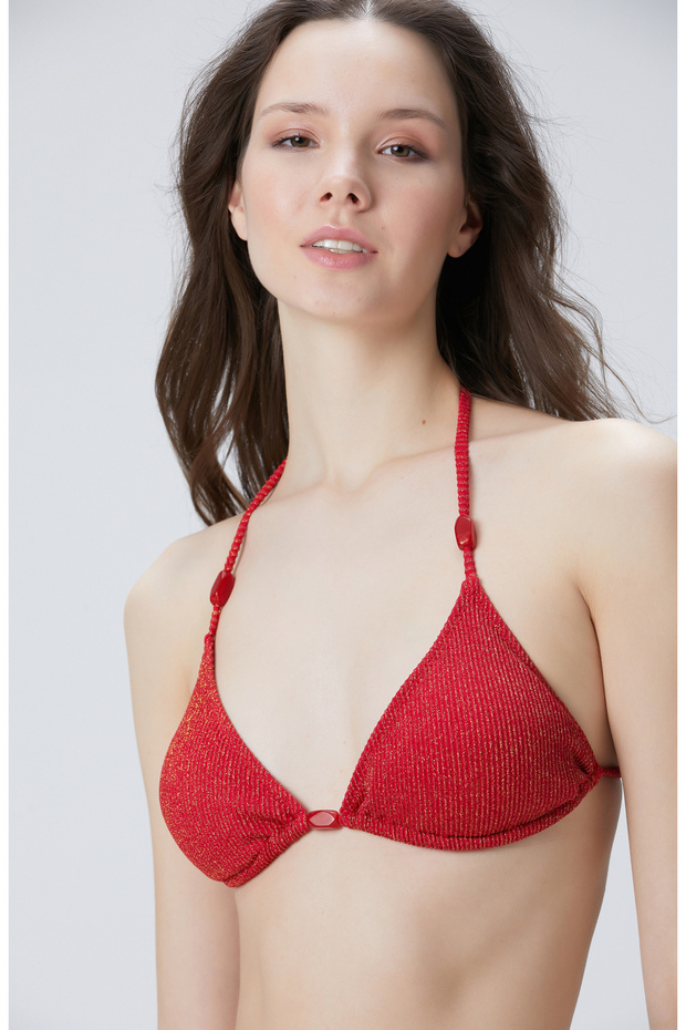 Kırmızı Bikini Üstü - 2