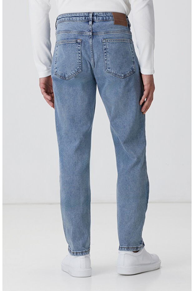 Açık Mavi Jean Pantolon - 3