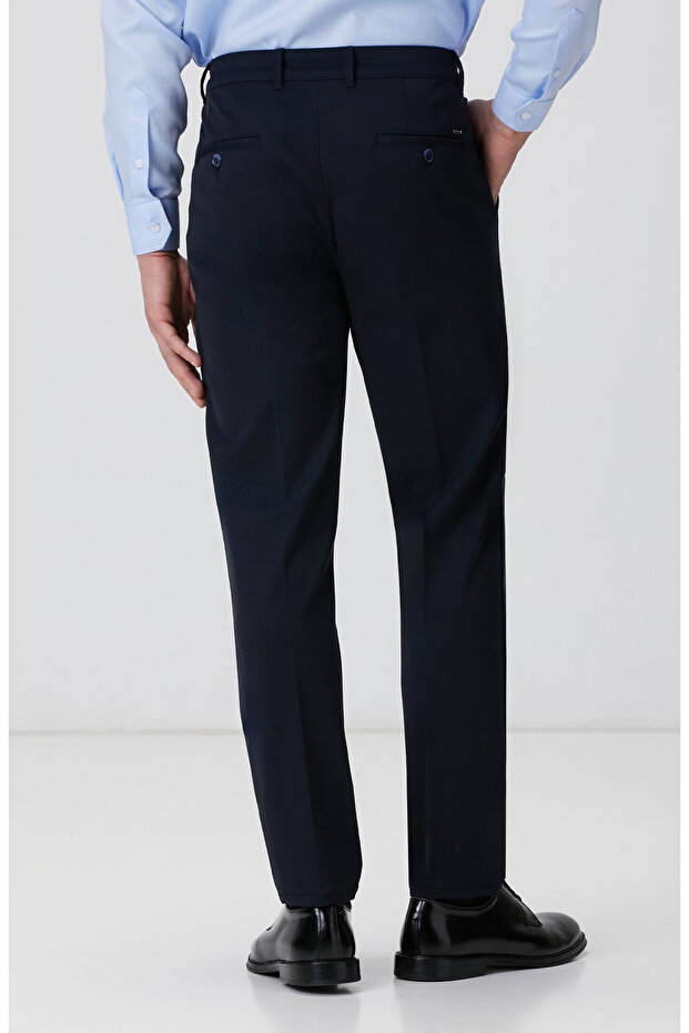 Lacivert Pantolon - 3