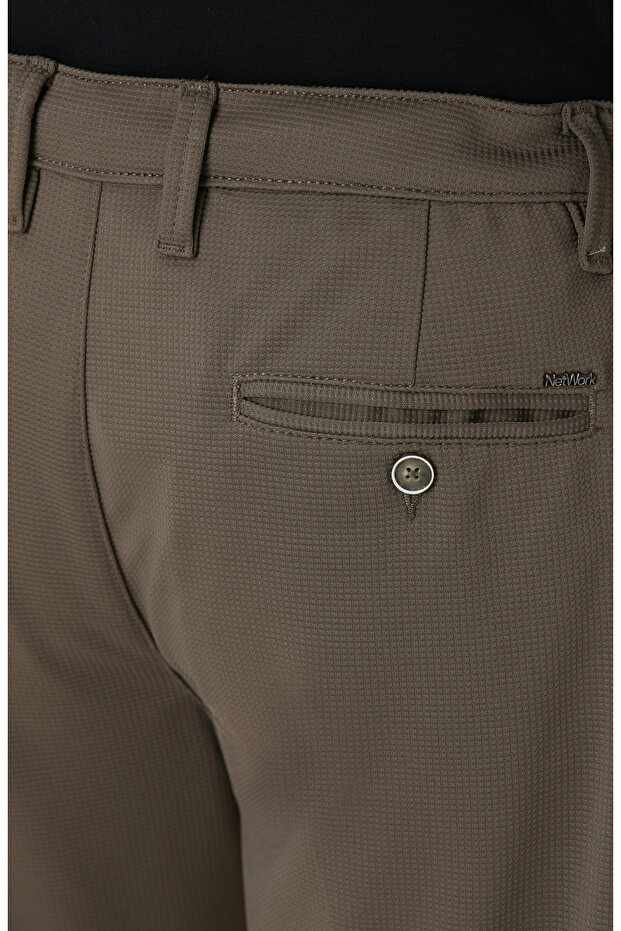 Haki Örme Pantolon - 5