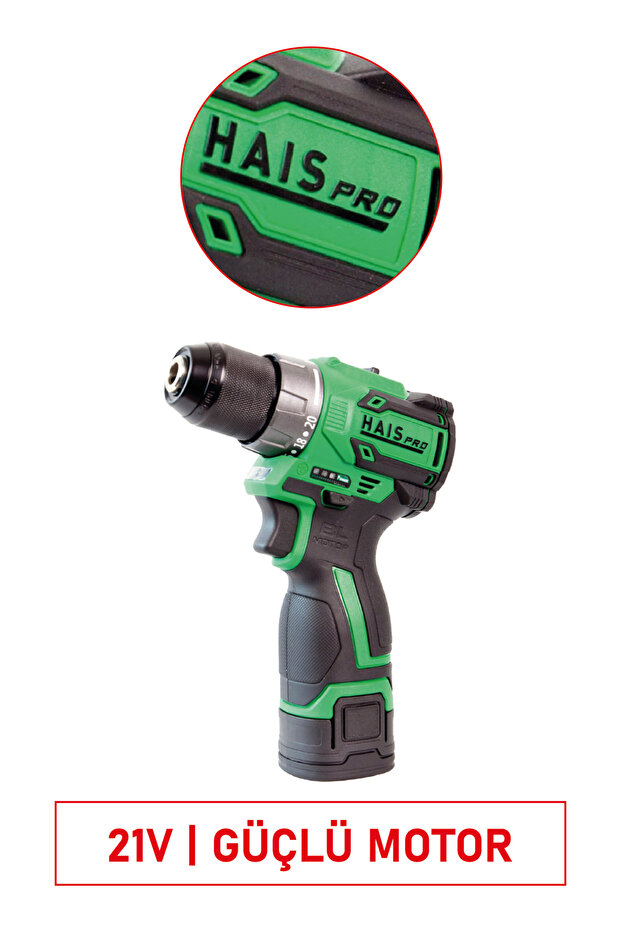 Pro Şarjlı El Matkap Seti | Güçlü, Hafif ve Ergonomik Tasarım - 1