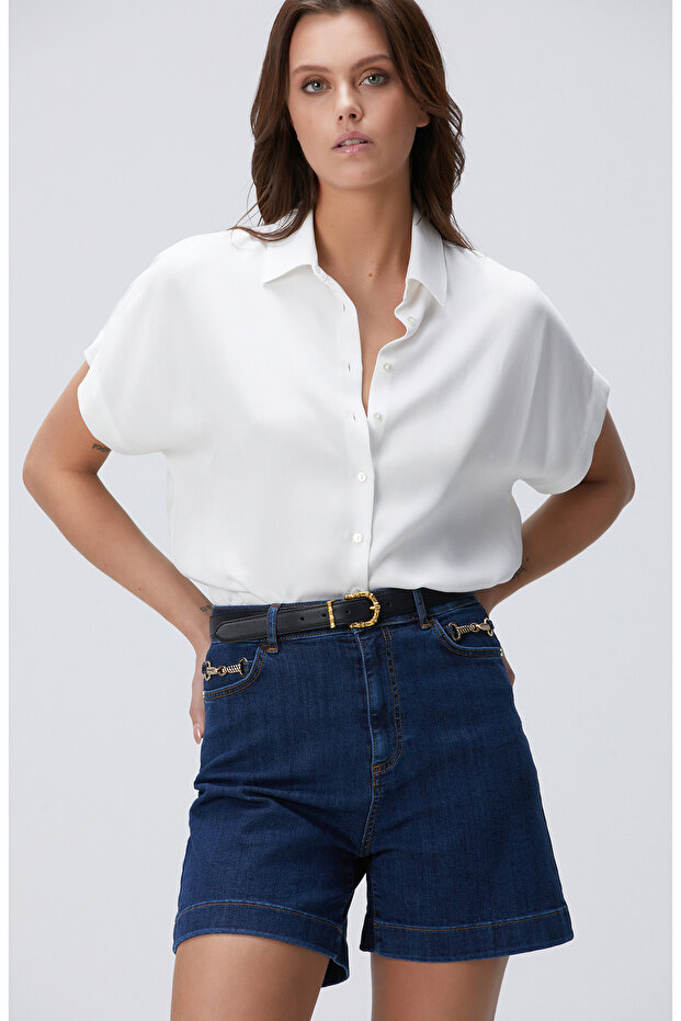 Kırık Beyaz Gömlek - 4