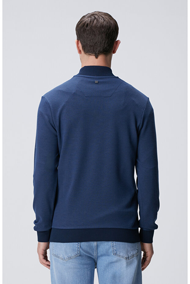 Lacivert Sweatshirt - 5