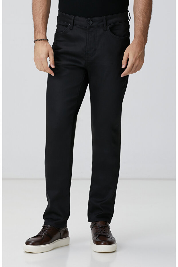 Siyah Denim Pantolon - 2