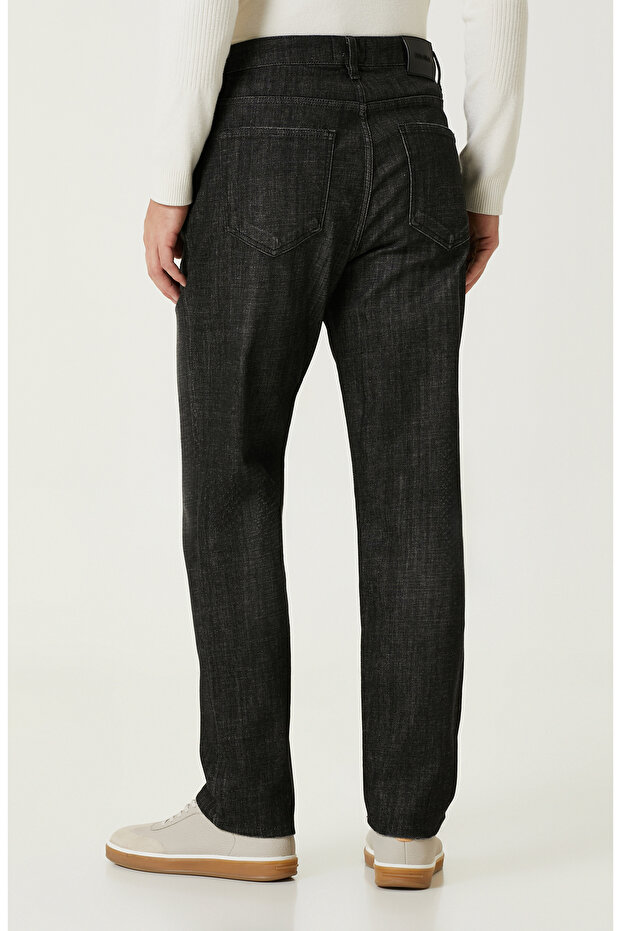 Antrasit Denim Pantolon - 3