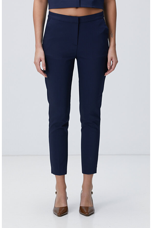 Lacivert Pantolon - 2