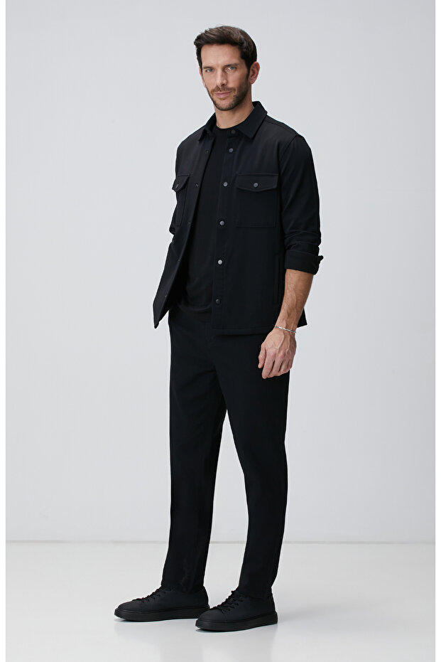 N-Tech Siyah Dış Gömlek - 2