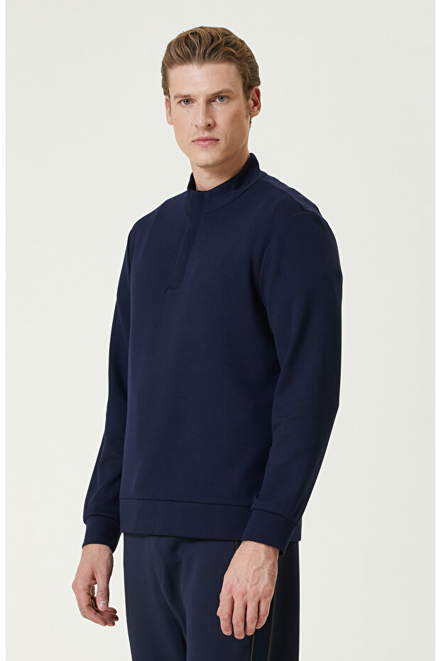 Lacivert Sweatshirt - 3