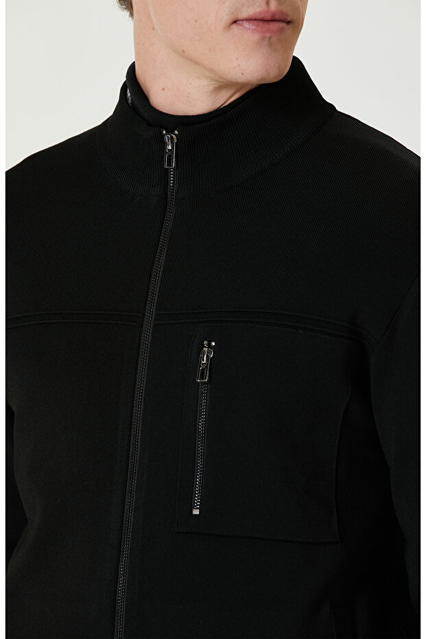 Siyah Triko Mont - 6