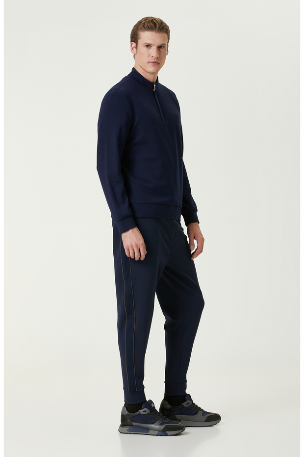 Lacivert Sweatshirt - 2